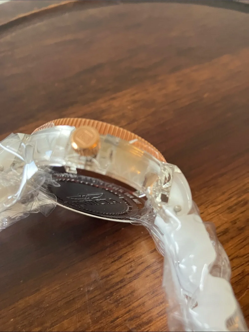 Invicta: Pro Diver Lady Rose Gold (37306) Watch- Silicone Band- new battery